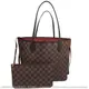 【8.9成新】LV N41358 NEVERFULL MM 棋盤格紋子母束口購物包.中現金價$22,800