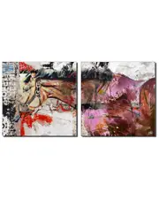 Ready2HangArt Equestrian Saddle Ink I Canvas Wall Art by Tristan Scott
