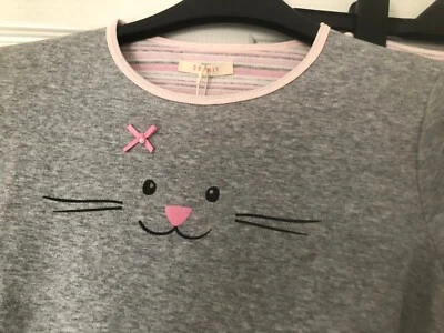 ESPRIT CAT PYJAMAS GIRLS AGE 8-9 128-134cm - NWT
