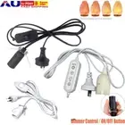 Salt Lamp Power Cord Cable 1.8m & Dimmer Control Time ON OFF Button Switch Bulb