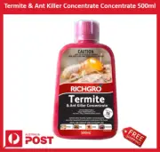 New Richgro Termite And Ant Killer Concentrate 500ml + Free Shipping