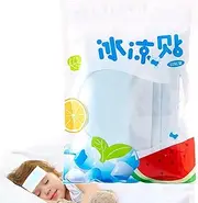 Cooling Patches for Kids | Lower Temperature Ice Sticker - Instant Relief Long-Lasting Cool Patches Set of 10 for Sports Travel Camping Training Gym