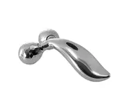 3D Roller Slim Face Massager V-Face Beauty Apparatus - SILVER