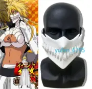 Anime Bleach Mask Kurosaki Ichigo Costume Accessories Halloween Cosplay Props