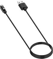 Generic USB Charging Cable Power Charge Wire 2-Pin Charger Adapter Power Cord 1.2M Replacement USB Charger Charging Dock Cable for CMF Watch Pro 2/Pro 1 Smartwatch Accessories