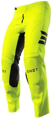 Shot Draw Escape Motocross Pants, yellow, Size 36 for Men