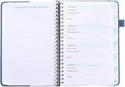 Pocket Password Keeper,Portable Address Books | Safe A6 Address Organizer for Organizing Important Website Addresses Emails Usernames
