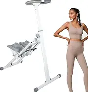 Stair Stepper for Home Gym Exercise, Version Vertical Climber Machine for Full-Body Workout, Compact Folding Cardio Exercise Climber with Extended Step Range, Adjustable Handlebar & Pedals