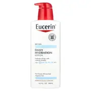 Eucerin, Daily Hydration Lotion, Fragrance Free, 16.9 fl oz (500 ml)