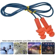 Corded Silicone Noise Reduction Earplugs Metal Detectable Hearing Protection