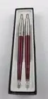 Vintage Parker Jotter Ball Point Pen & Pencil Arrow Pointer - Red and Stainless