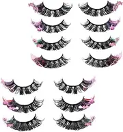 Ipetboom False Eyelashes 7 Sets Women Lash Clusters Diy Individual Lashes Extensions