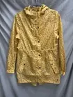 NWT Joules Gold Star Golightly Hooded Waterproof Zip-Up Rain Jacket XS/Size 2 **