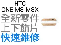 在飛比找Yahoo!奇摩拍賣優惠-HTC ONE M8 M8X 上下飾片 貼片 聽筒網 麥克風