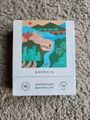 *NEW* Georgia Bucket List Adventure Guide Scratch Off Cards By RIO
