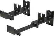 Adjustable Soundbar Wall Mount, Universal Sound Bar Bracket for Mounting Under TV, Compatible with SONOS Samsung LG VIZIO Bose ROKU Soundbar, Black