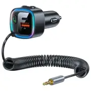 Bluetooth 5.4 Car Adapter Aux, Wireless Transmitter for Car with 3.5mm Auxili...