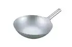 Pure Titanium Light Weight Chinese Wok one-handed Pan 30cm