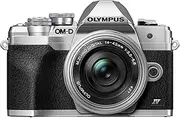 OLYMPUS E-M10 Mark IV Silver Micro Four Thirds System Camera M.Zuiko Digital ED 14-42mm F3.5-5.6 EZ kit 20MP Sensor 5-Axis Image Stabilization 4K Video Wi-Fi