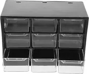 COMPUKAS Desktop Organizer with Multi Drawer Design Versatile Storage Box for Office Makeup and Bathroom Easy to Clean Space Saving for Tidy Spaces present