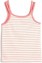 [Koton] Girls's Tank Top Strappy Ribbed U Neck Shirt