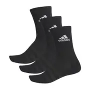 Adidas Cushioned Crew Socks 3 Pack - Black/White