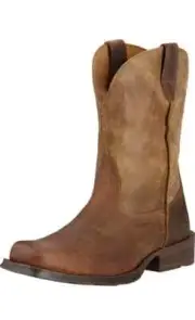 Ariat Rambler Men Square Toe Leather Western Boot - Size 11