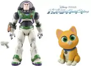 TAKARA TOMY Buzz Lightyear Talking Action Figure & Look at Me! Socks set