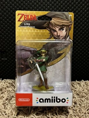 Twilight Princess Link Amiibo Figure The Legend of Zelda Series BRAND NEW SEALED