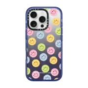 iPhone 16 Pro Impact Case MagSafe Compatible Smiley Faces
