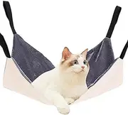 Cat Hammock for Cage,Adjustable Soft Cat Hammocks | Kitten Bed, Cage Accessories, Comfortable Rest Sleeping Pad for Kittens, Ferret, Puppies, Rabbits, Small Animals