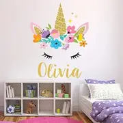 [Namly Design] Wallsticker - Personalised Unicorn Wall Decor