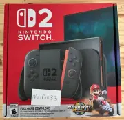 Nintendo Switch 2 Console Mario Kart World Bundle Edition Brand New IN HAND
