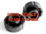 Ducati STEEL Double nut socket 55mm 30mm Panigale Diavel MTS Streetfighter
