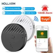 Wireless Window Door Vibration Sensor 130dB Vibration Burglar Glass Brea