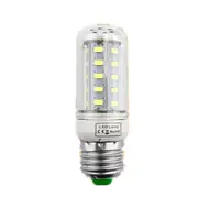 3 Pcs 6W Warm White LED Corn Light Lamp Bulb AC110-220V