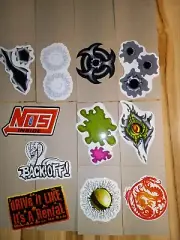Bullet Holes - Vending Machine Stickers y2k - Full Set of 11 (Rare)