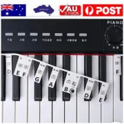 Removable 88 Piano Keys temporary label guide teacher beginner keyboard learning