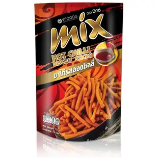 VFOODS MIX餅乾 忍味條 50g 泰國 mix 脆條 零食 美食 伴手禮 咖哩蟹 原味 辣味 混合辣椒