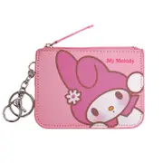Catzon Cute Cartoon Small Wallet Short Coin Purses with Keychain Wallet for Girls and Women-Pink