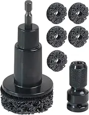 Shxupjn Hub Cleaning Tool - Stud Rust Removal Tool | Portable Polishing Automotive Tool Rust Remover Grinding Cleaner Kit for Car, Tire & Rotors