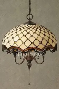 在飛比找Yahoo!奇摩拍賣優惠-INPHIC-彩色玻璃歐式古典燈飾燈具吊燈餐廳吊燈書房燈珠子
