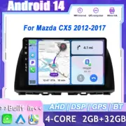 For Mazda CX5 2012-2017 Android 14 Apple Car Play Car Stereo GPS Navi Head Unit