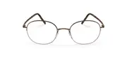 Silhouette Dynamic Dawn 5590/75 6040 Men's Glasses Brown Size 48 - Private Health Rebate - Blue Light Block Available