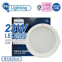 在飛比找Yahoo!奇摩拍賣優惠-[喜萬年] 飛利浦 LED DN030B G2  23W 6