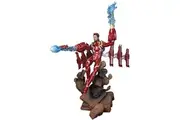 Diamond Select Toys Marvel Gallery: Avengers Infinity War: Iron Man Mk50 Unmasked Deluxe PVC Figure, 9", Multicolor