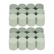 Pencil Erasers, 24 Pcs Rubber Round Gradient Mini Cute Erasers, Green