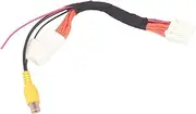 car Radio Wiring Harness Car Navigation System Reversing Rear View Camera Adapter Cables Harness, for Toyota, for Avalon Camry Prius RAV-4 2012-2014 16Pin