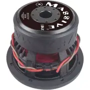 8" 800W RMS 4-Ohm 2.5" DVC Subwoofer Massive Audio HIPPO Series MA-H84X