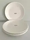 New Mikasa JENNA Set of 4 Dinner Plates 11" Bone China White MIKASA Plate Jenna